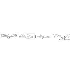 Coinceur CLAMCLEATS CL 253