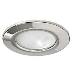 Spot Atlas poli miroir Osculati - Plafonnier halogène à encastrer A...