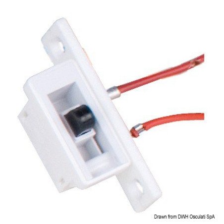 Eclairage intérieur ABS blanc automatique Batsystem - Lumière de co...