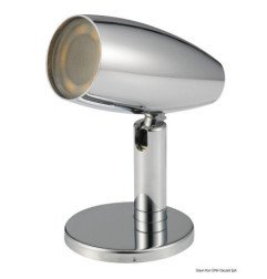 Spot LED articulé en laiton chromé Osculati - Spot LED - discount-...