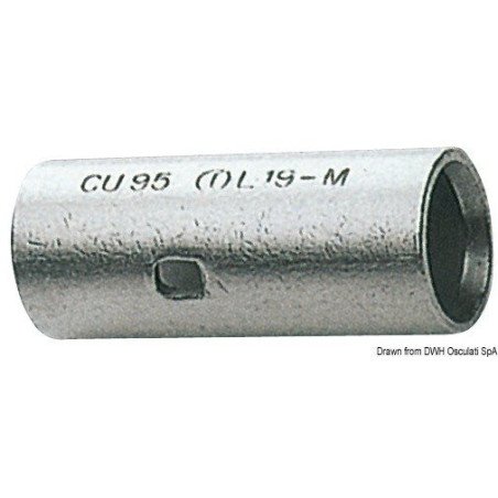Raccord tête-tête cuivre 16 mm² - - Raccord tête-tête de puissance ...