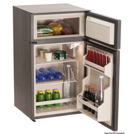 Réfrigérateur gris ISOTHERM CR90 70+20 l