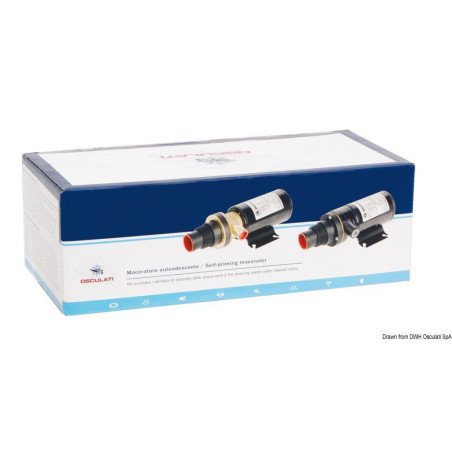 Broyeur auto-amorçant 12 V 47 l/min OSCULATI