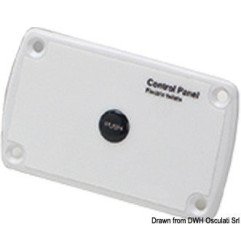 WC électrique compact siège plastique blanc 12 V