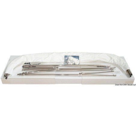 Bimini pliable TESSILMARE Shade Master SS 195/205cm