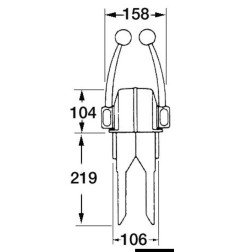 Boîtier mono-levier UFLEX bimoteur
