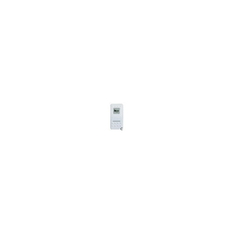Bascule symboles lumineux Flap blanche C Carling Technologies - Bas...