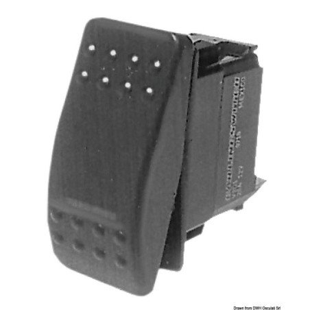 Interrupteur Contura ON-OFF Carling Technologies - Interrupteur CAR...