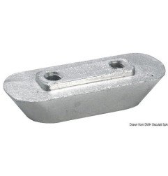 Anode plaque aluminium 10/50 HP