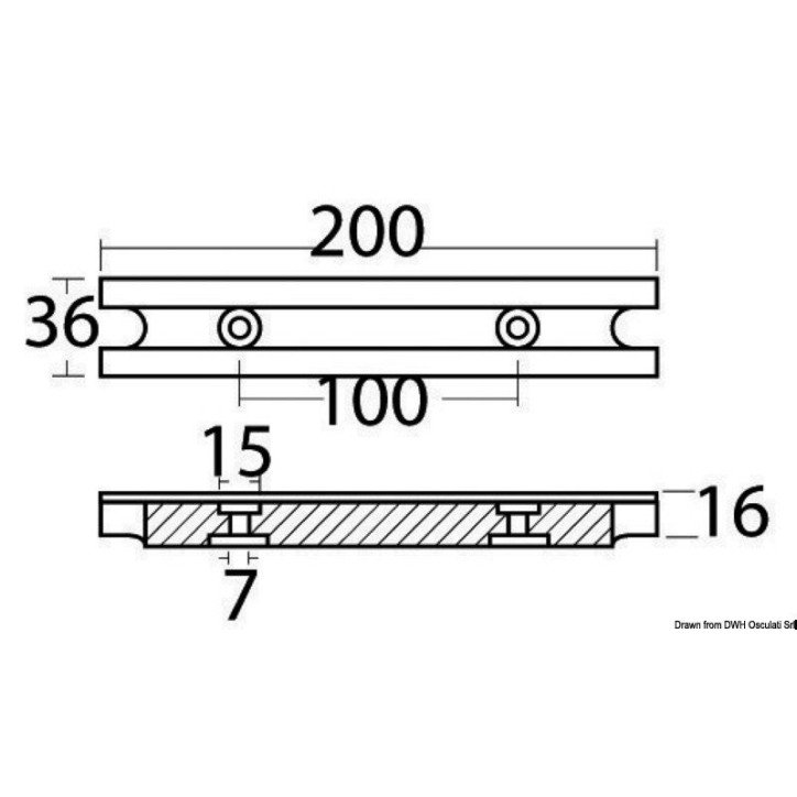 Anode barre zinc pour Yamaha et MARINER