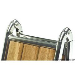 Passerelle pliable AISI 316/iroko 160 cm