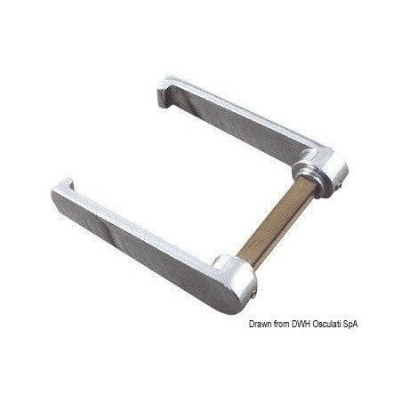 Serrure inox portes coulissantes