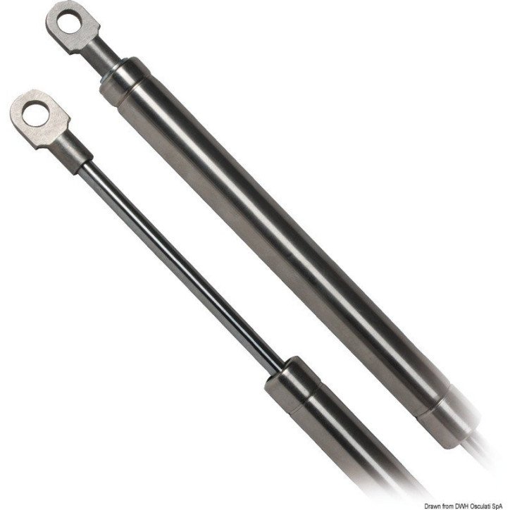 Ressort à gaz AISI 316 355 mm 24 kg