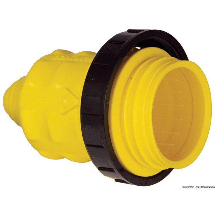 Capuchon jaune pour fiche 30 A