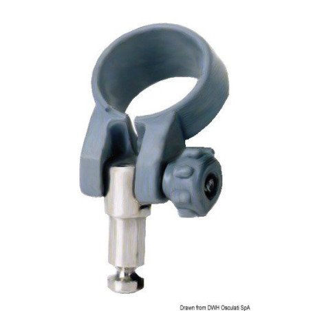 Dame nage plastique/laiton 12,5 X 26,5 mm