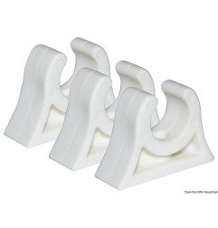 Clip white pour tubes 22/24 mm Osculati - Clips pour le blocage de ...