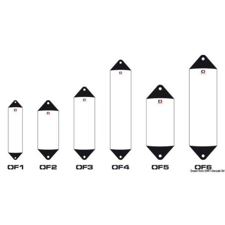Pare-battage Osculati Heavy Duty OF4