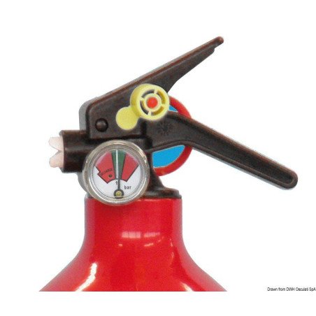 extincteur 2 kg MED 5A 70B 25F