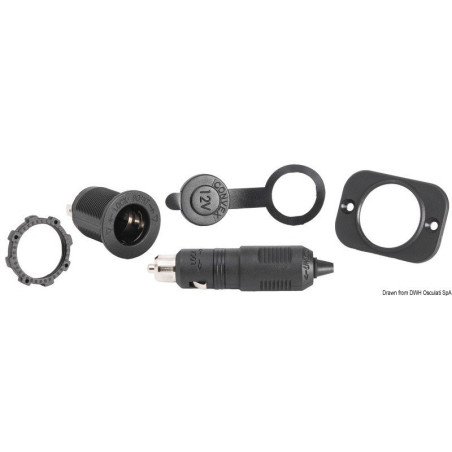 Kit prise de courant + fiche Osculati - Prise de courant + fiche en...