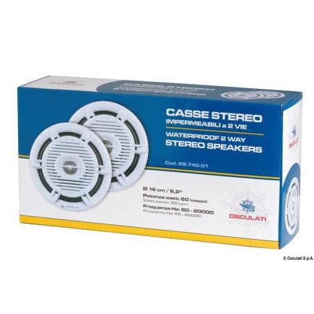 2-way stereo speaker 80 W