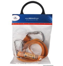 Ligne de vie Euro Lightline 2 m + 2 mousquetons