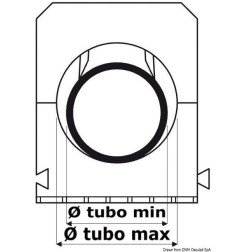 Collier de serrage pour tuyau 20/25 mm