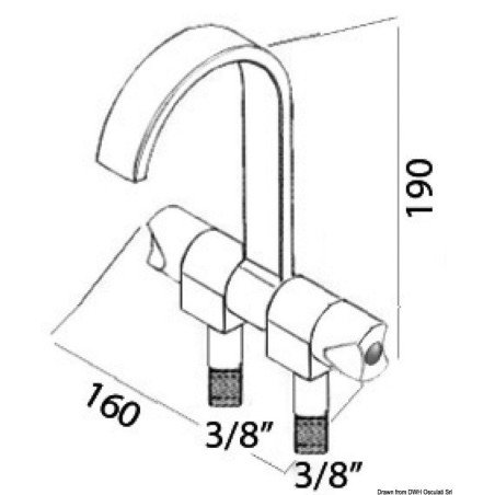 Robinet Style eau chaude et froide
