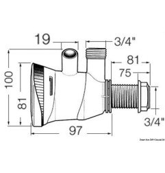 Pompe aération pour viviers Attwood 29 l/m 12V 3A