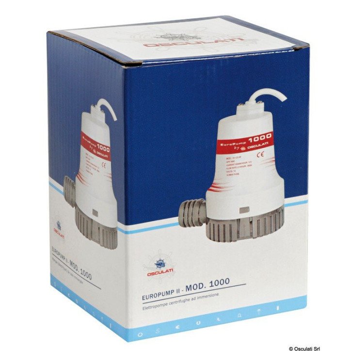 Pompe de cale immergée Europump II 2000 12 V