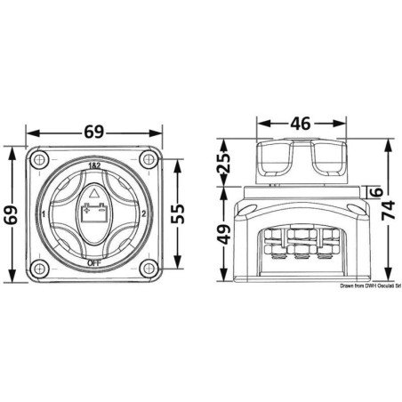 Inverseur batterie 100A/300A
