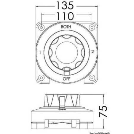 Interrupteur/Coupleur pour batteries Selecta