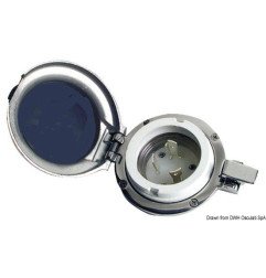 Prise étanche IPx7 inox ronde 30 A 220 V