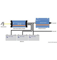 Onduleur VICTRON Phoenix 800/1600 W 24 V Victron Energy - Onduleur ...