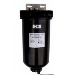 Pré-filtre décanteur 3/8"avec élément filtrant inox 120 micron Oscu...