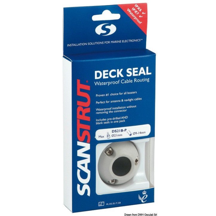Presse-étoupe Scanstrut inox 4/9 mm