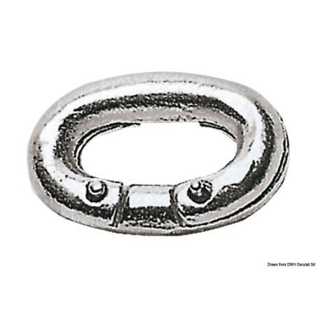 Maillon à river inox 8 mm Osculati - Maillons à riveter pour raccor...