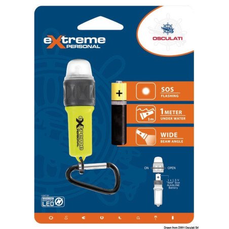 Mini lampe-torche LED Extrême Personale emergency