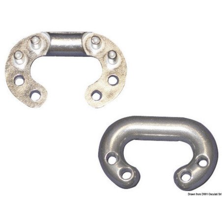 Maillon à river 8 goujons 12 mm OSCULATI - inox Osculati - Maillon ...