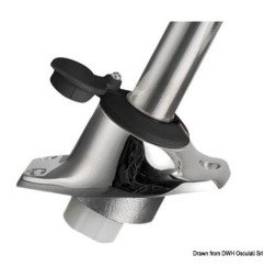 Hampe Compact 360° extractible inclinée inox 316