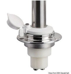 Hampe Compact extractible à plan