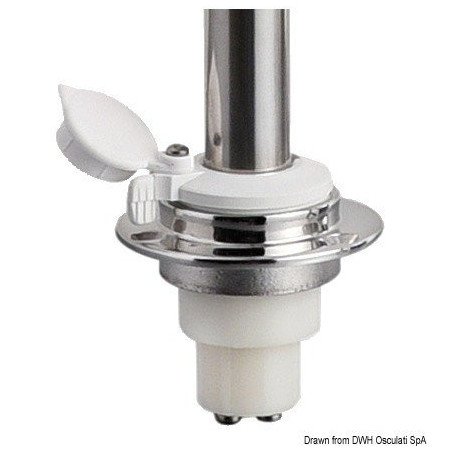 Hampe Compact extractible à plan