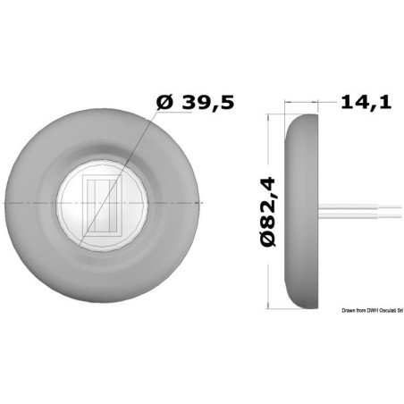 Feu de navigation led Sea-Dog 135° uniquement 12V