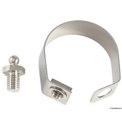 Collier de serrage inox pour boutons Tena pour 25 mm