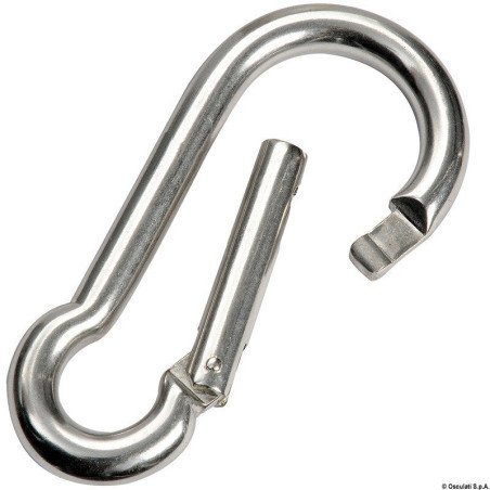 Mousqueton sans saillie AISI 316 8 mm OSCULATI