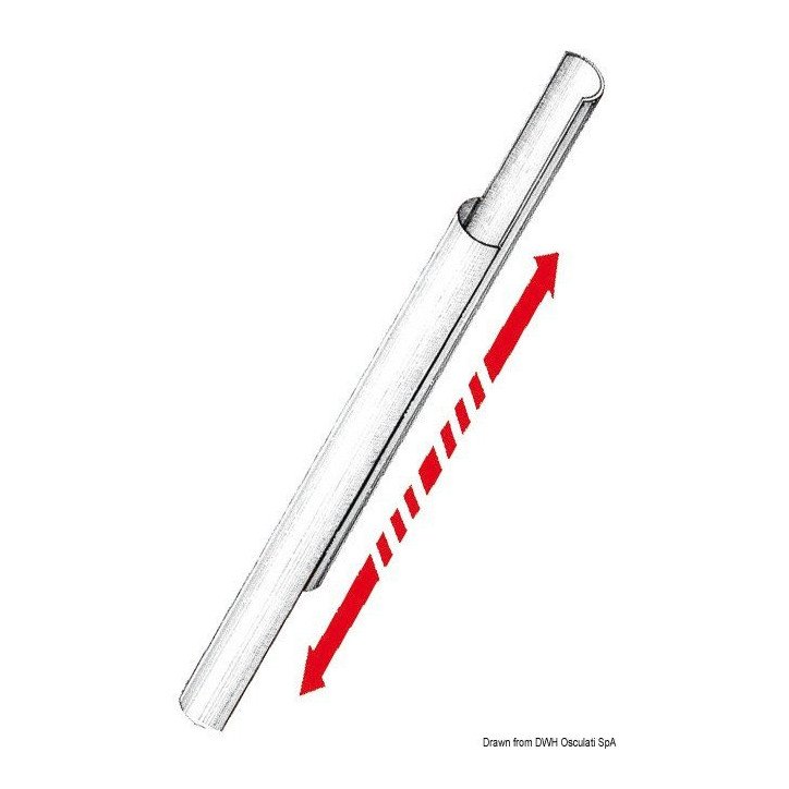 Gaines pour haubans 60 mm x 2 m