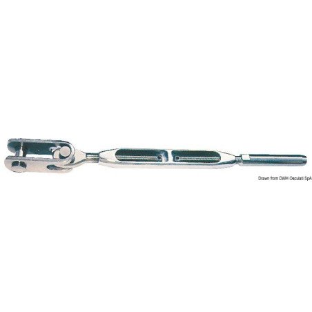 Chape articulée gauche 3/4"