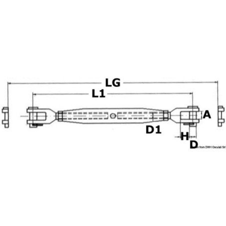 Ridoir AISI 316 12 mm