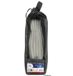 Ligne amarrage noir avec épissure et Cosse inox 20 mm x 12 m OSCULATI