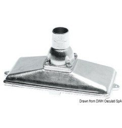 Crépine vertical AISI 316 Ø 25 mm Osculati - Crépines en inox AISI ...