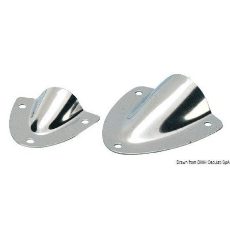 Prise d'air inox 57x54x16 mm Osculati - Prise d'air pour protection...